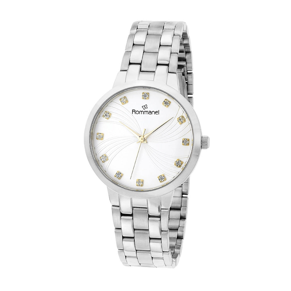 RELÓGIO ANALÓGICO SOCIAL PRATA