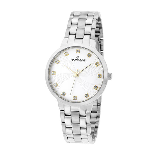 RELÓGIO ANALÓGICO SOCIAL PRATA