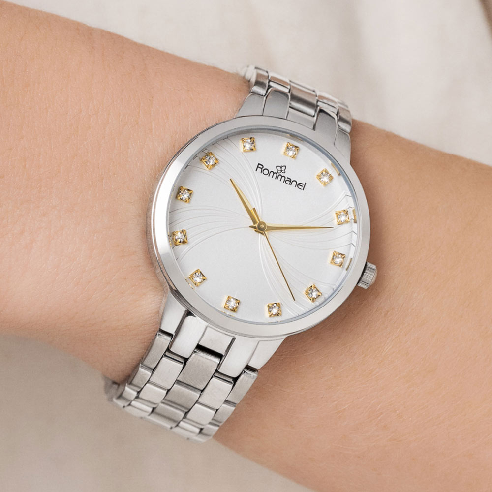 RELÓGIO ANALÓGICO SOCIAL PRATA