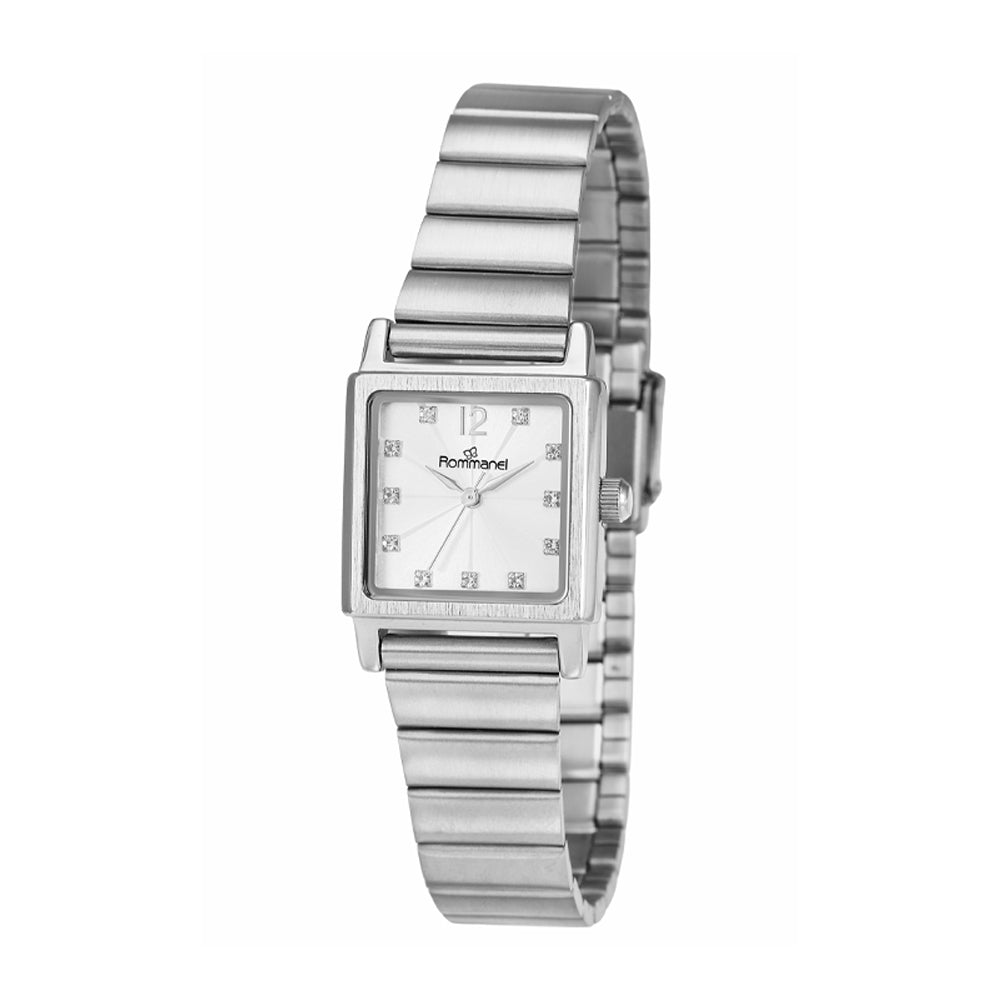 RELÓGIO ANALÓGICO SOCIAL PRATA