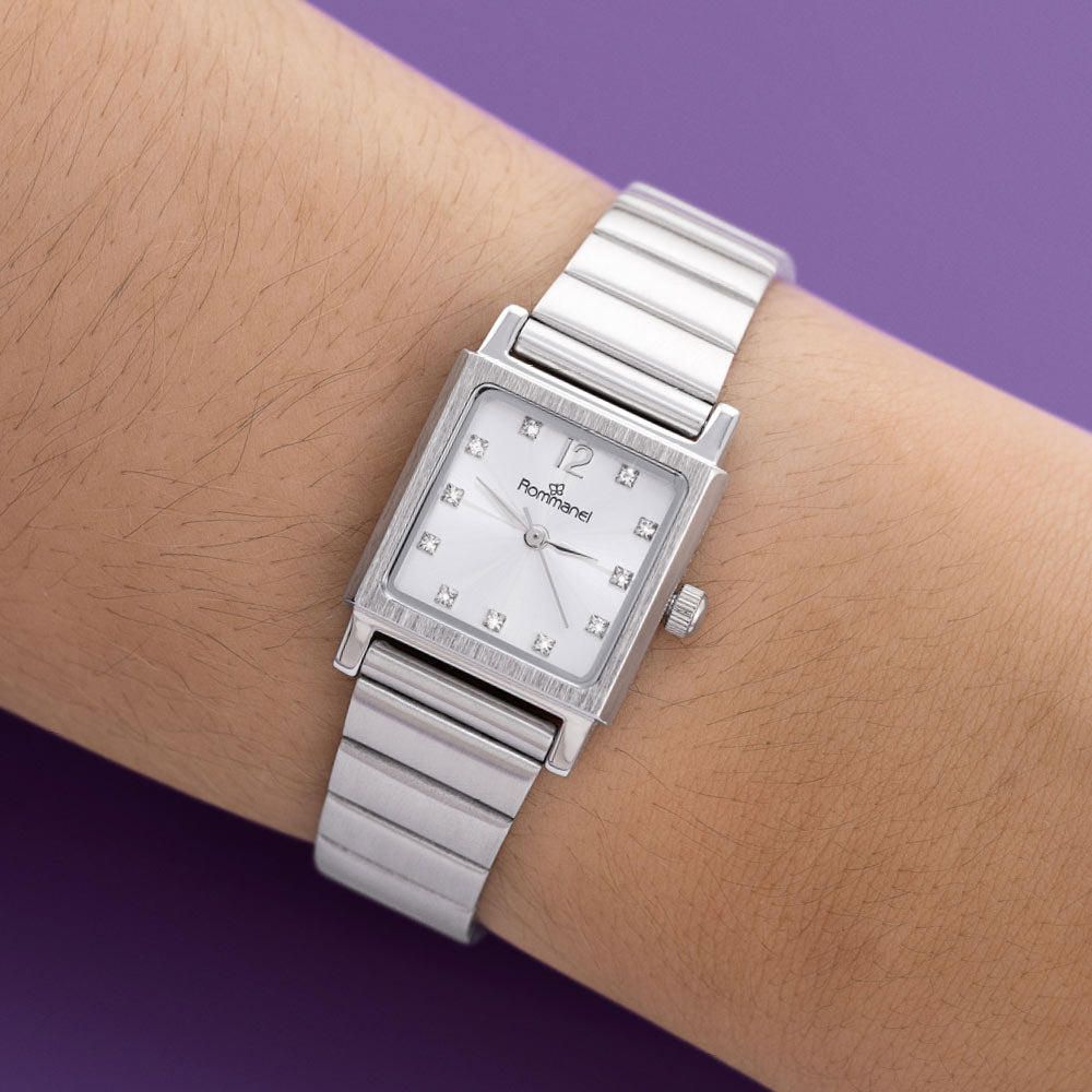 RELÓGIO ANALÓGICO SOCIAL PRATA