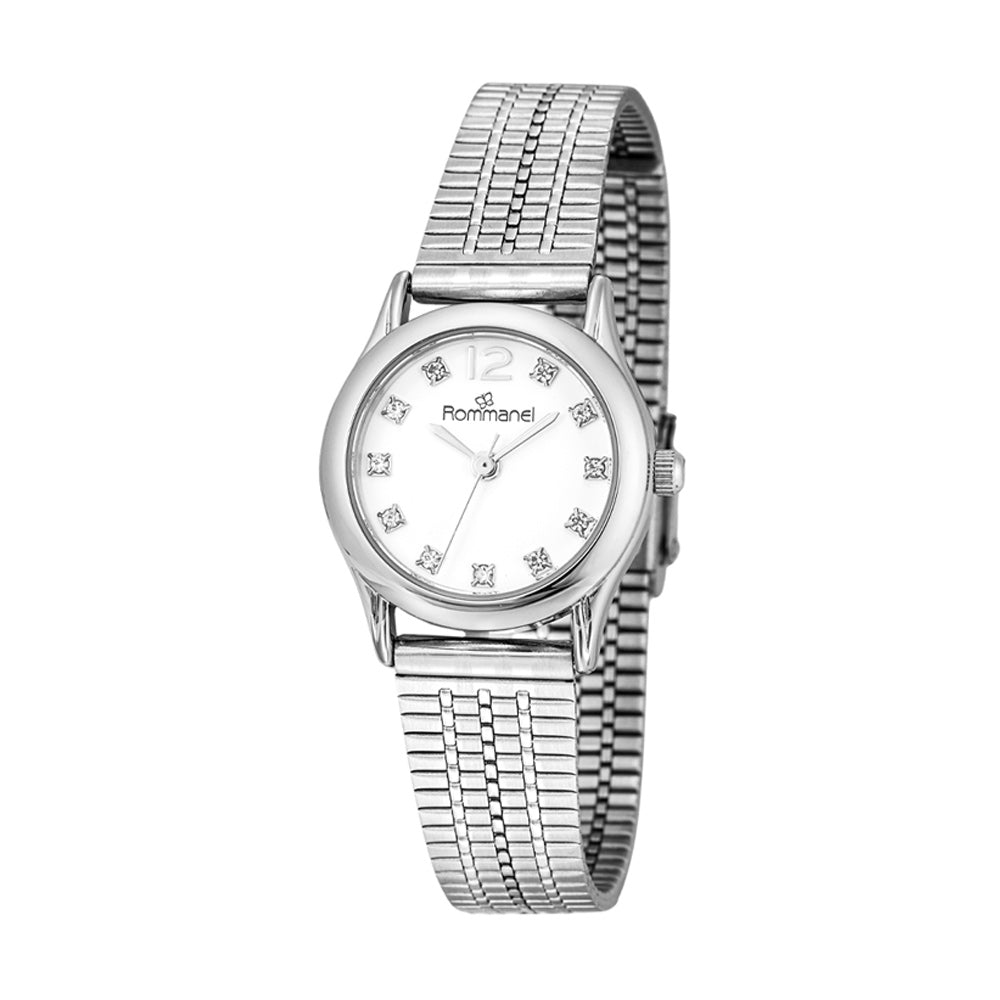 RELÓGIO ANALÓGICO SOCIAL PRATA