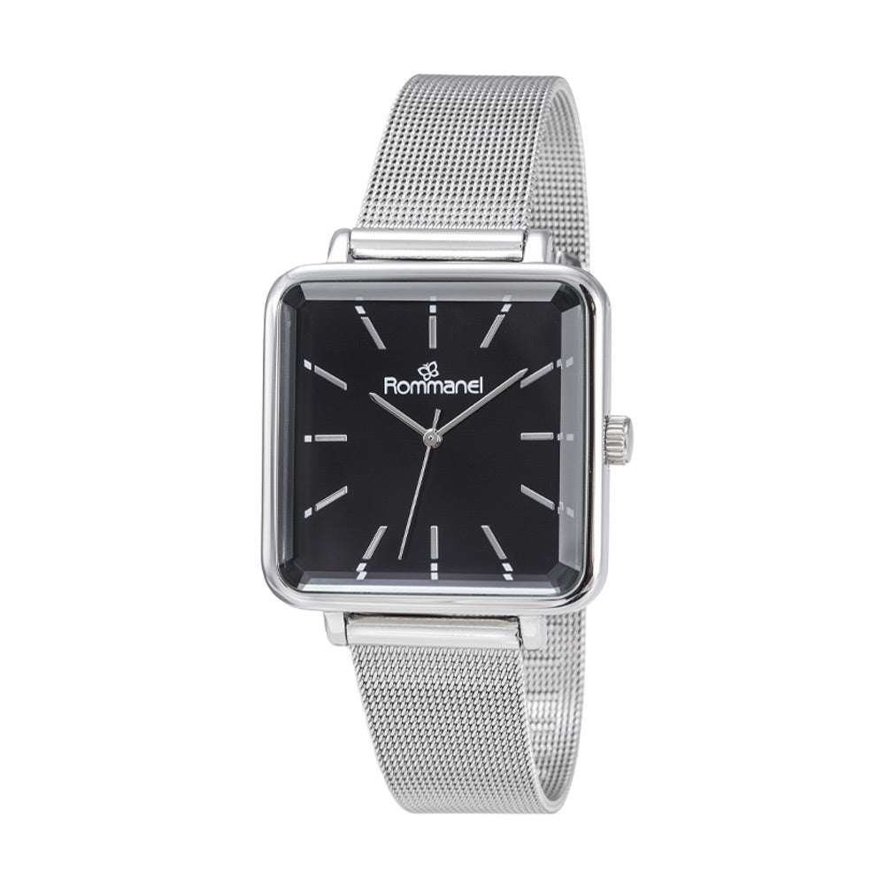 RELÓGIO ANALÓGICO SOCIAL PRATA