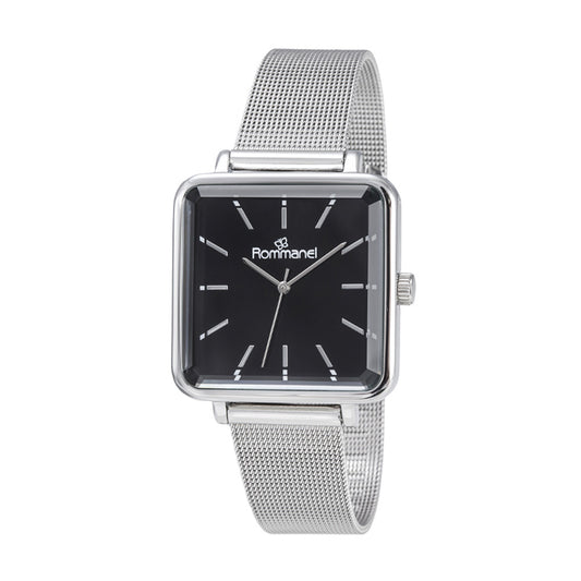 RELÓGIO ANALÓGICO SOCIAL PRATA