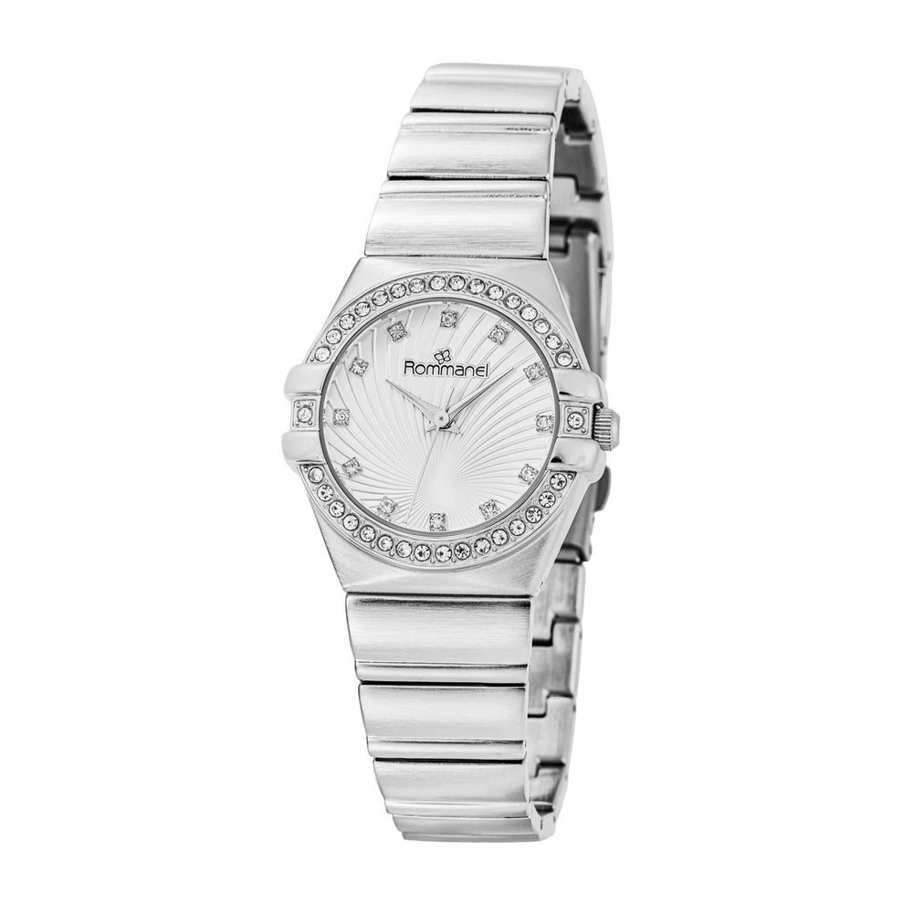 RELÓGIO ANALÓGICO SOCIAL PRATA