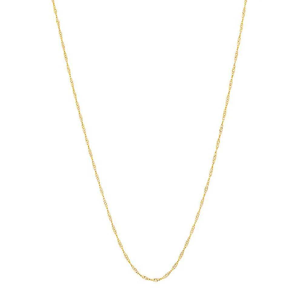 GARGANTILHA SINGAPURA BANHADA A OURO 18K