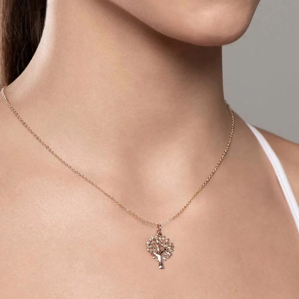 PINGENTE ÁRVORE DA VIDA BANHADO A OURO 18K